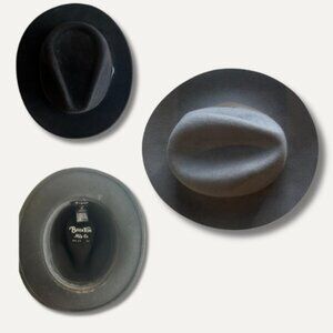 Brixton Hat Co Hat in Charcoal Grey